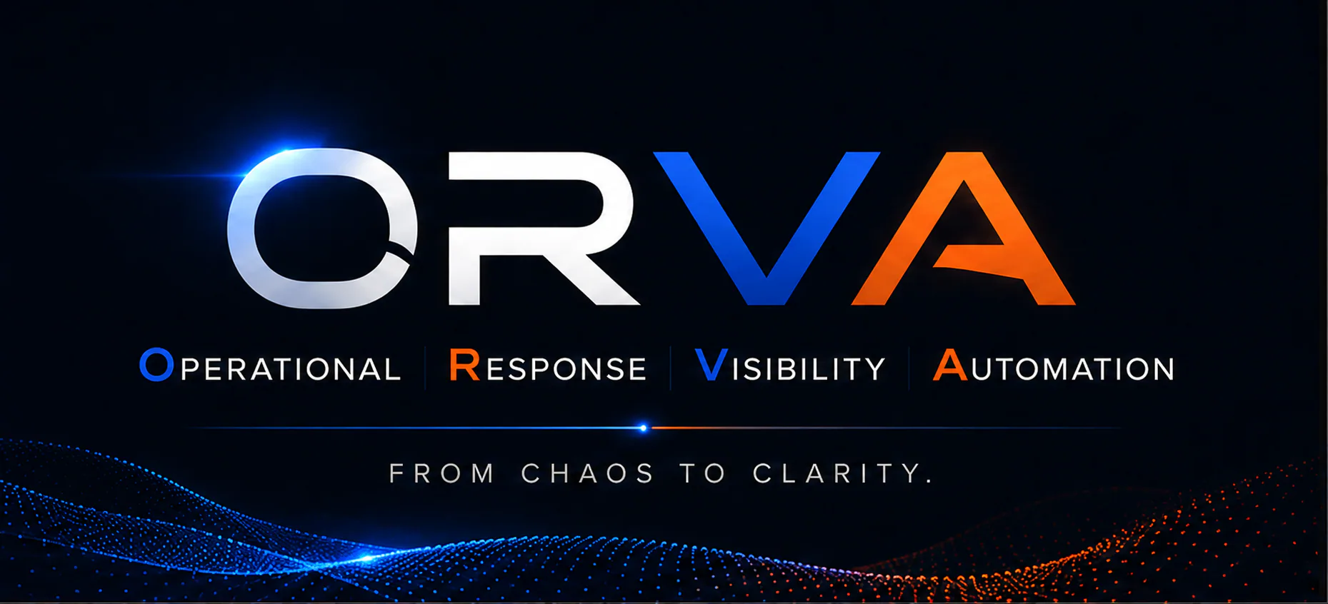ORVA: Operational Response Visibility Automation. From chaos to clarity.
